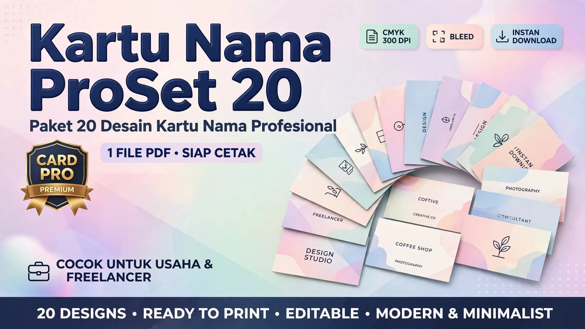 Kartu Nama ProSet 20