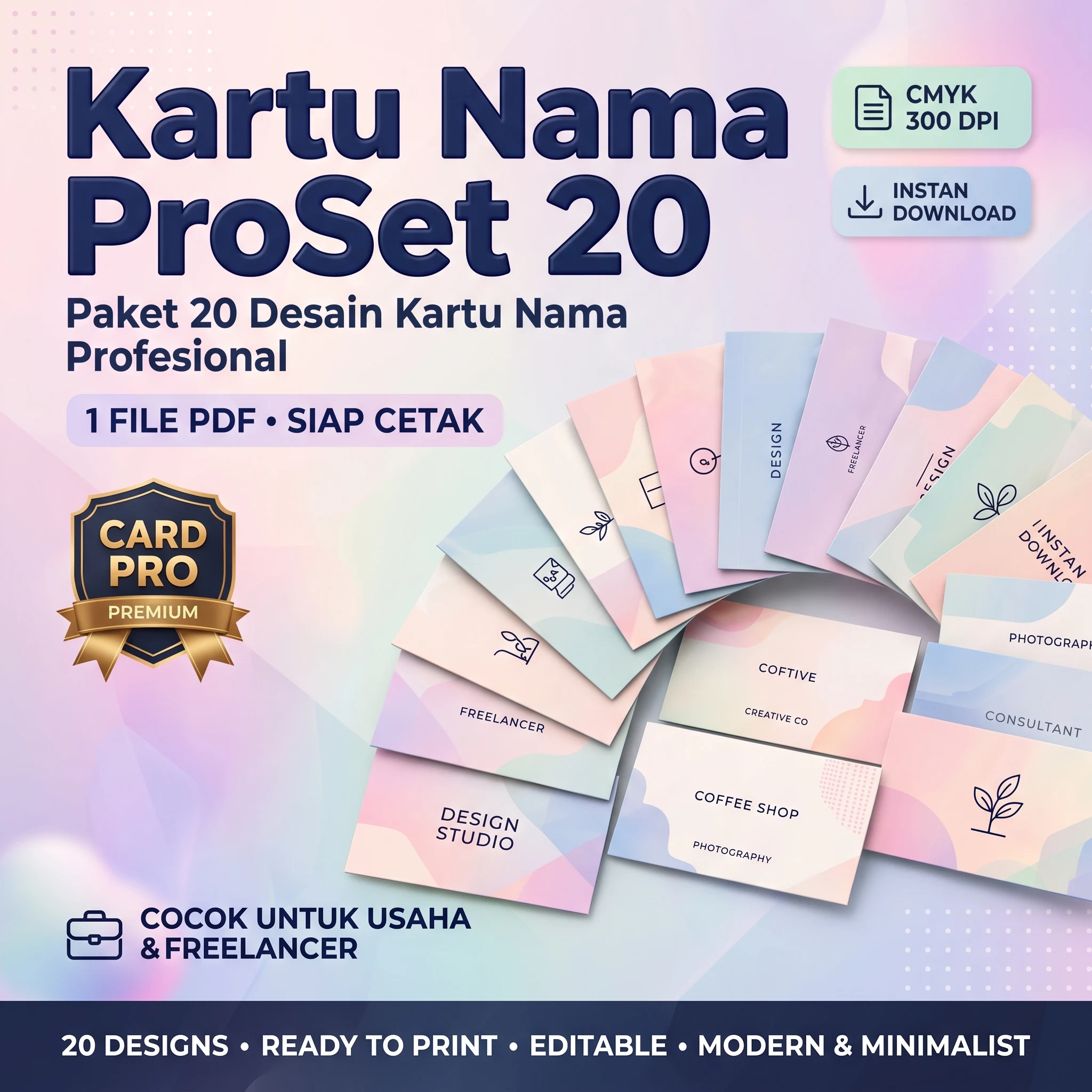 Kartu Nama ProSet 20