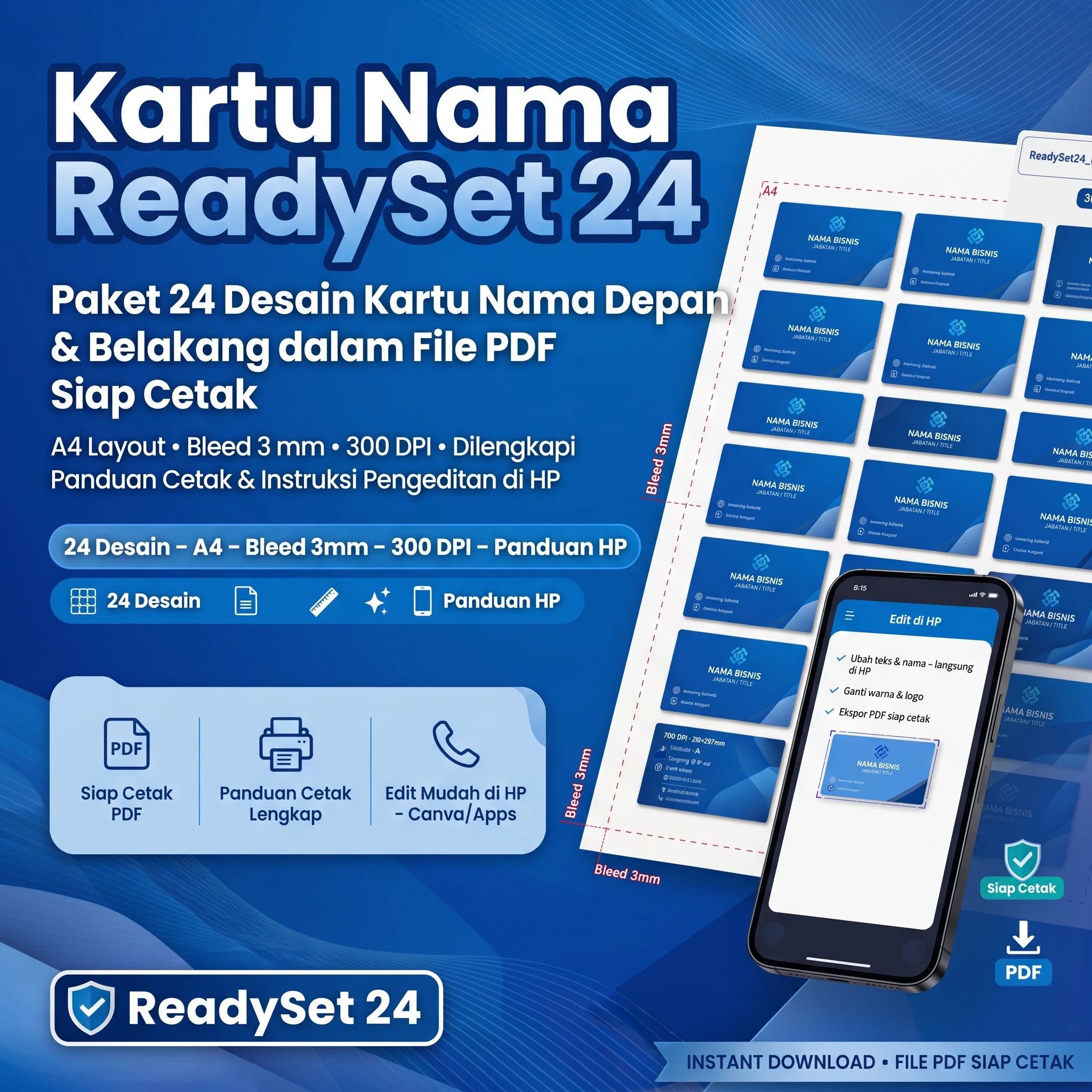Kartu Nama ReadySet 24