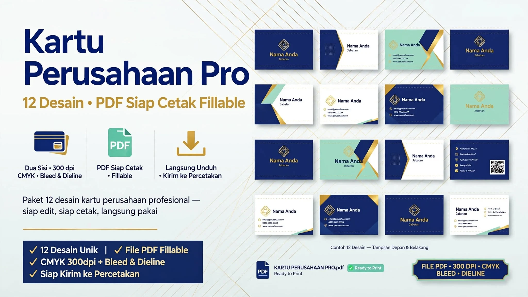Kartu Perusahaan Pro