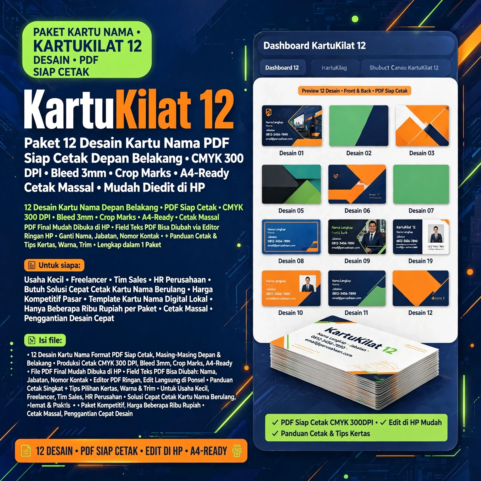 KartuKilat 12 PDF Siap Cetak