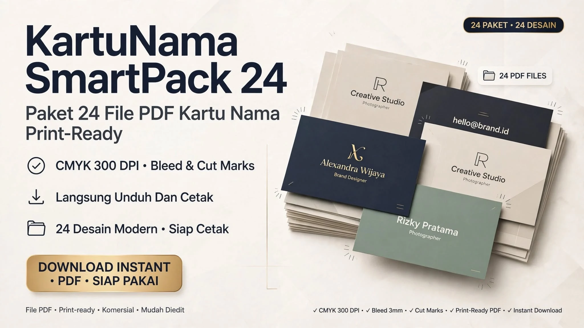 KartuNama SmartPack 24