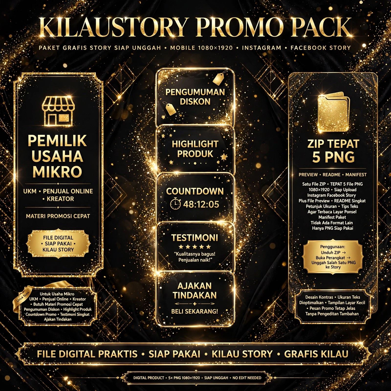 KilauStory Promo Pack