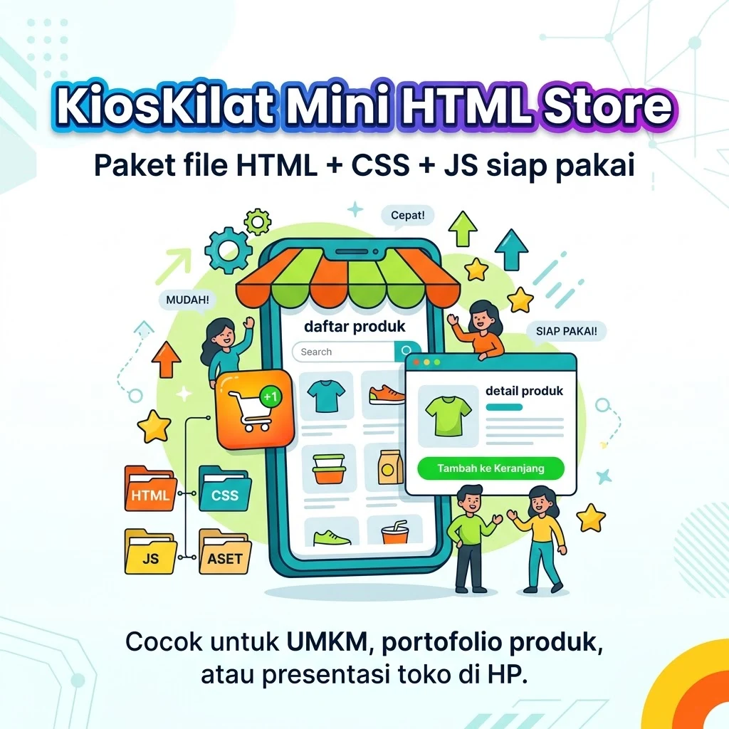 KiosKilat Mini HTML Store
