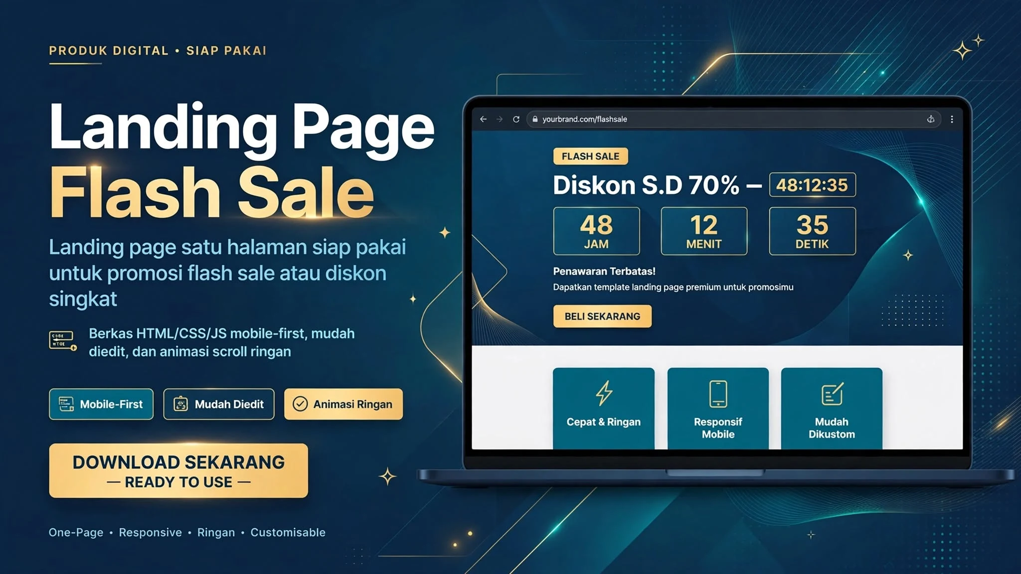 Landing Page Flash Sale