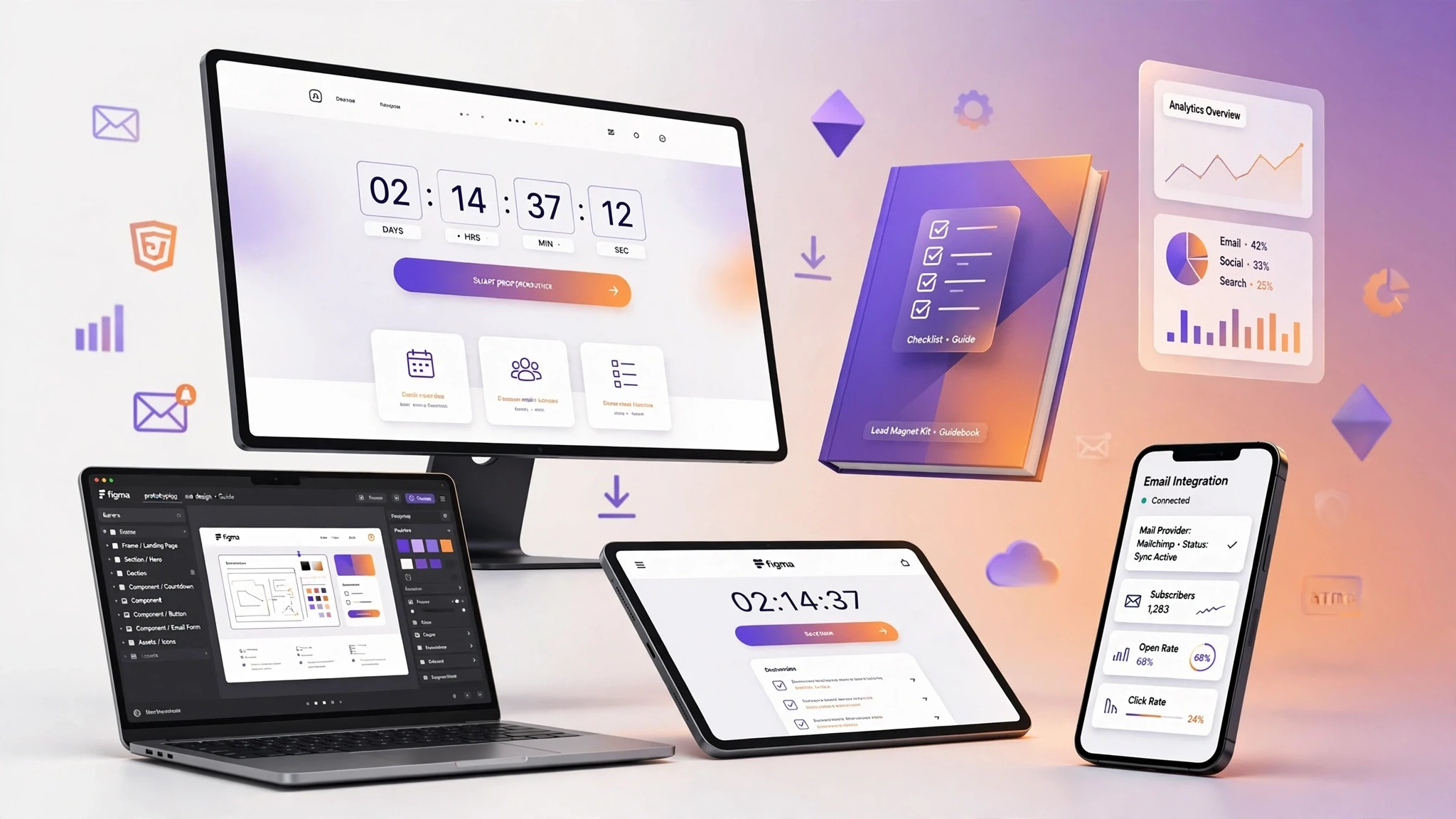 Landing Page Webinar & Lead Magnet Kit