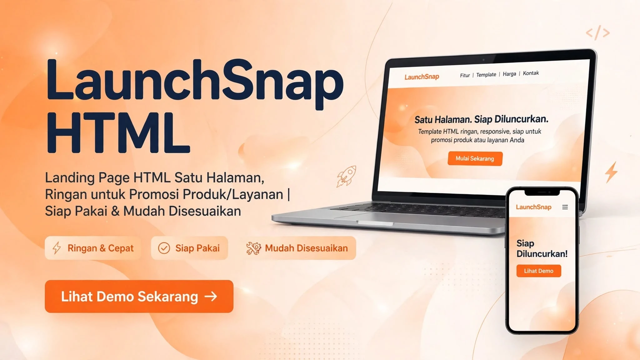 LaunchSnap HTML
