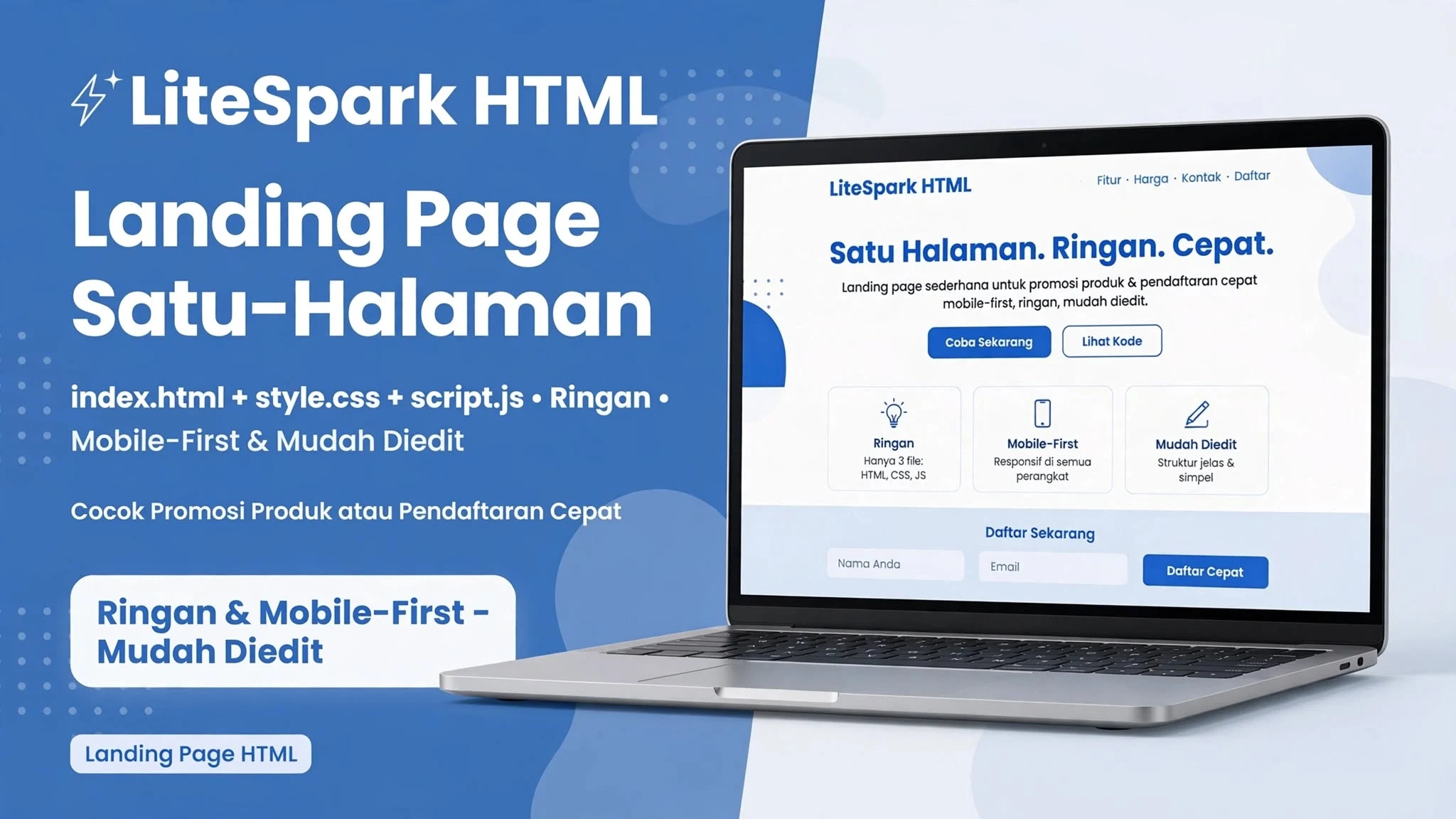 LiteSpark HTML