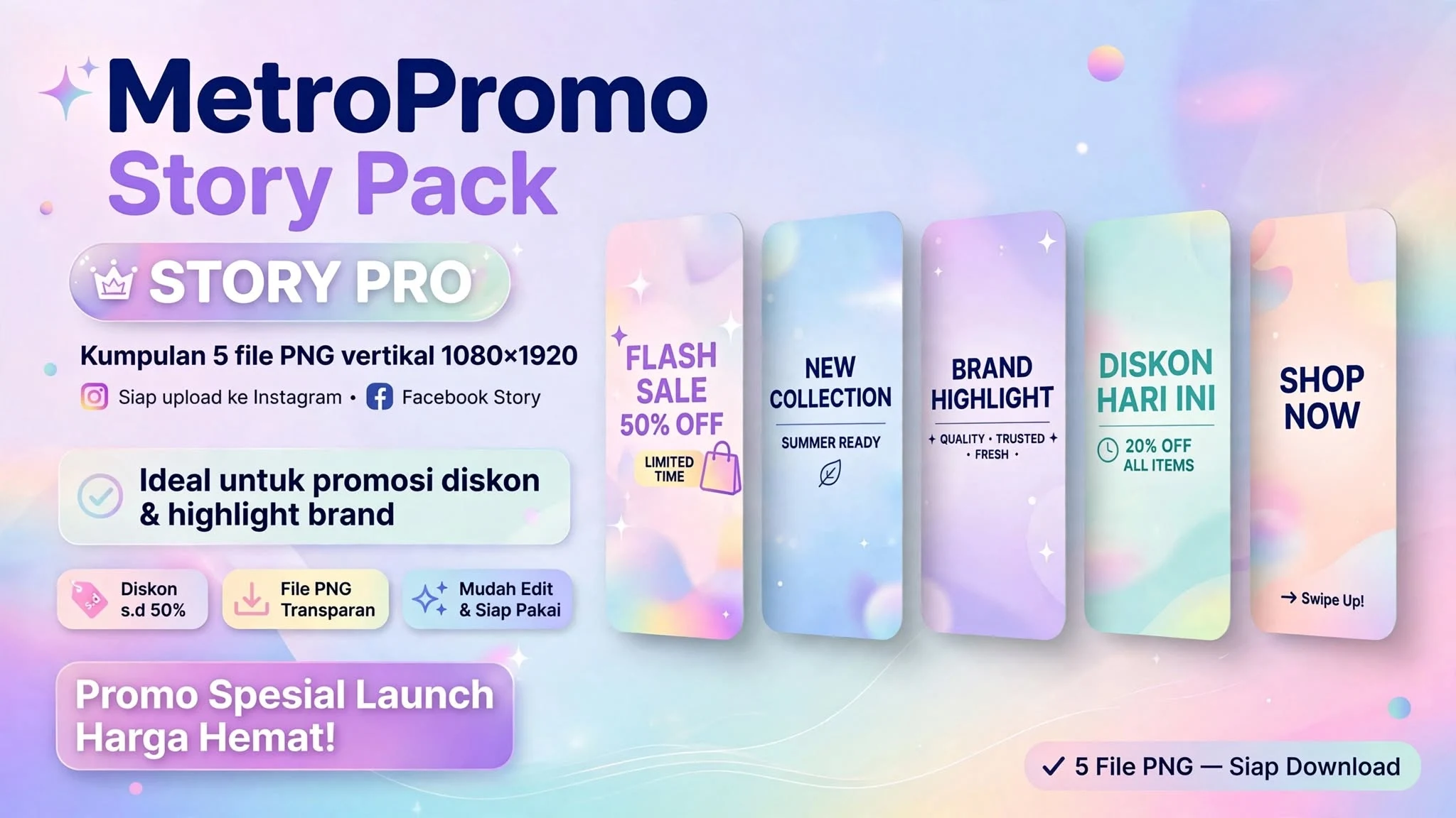 MetroPromo Story Pack