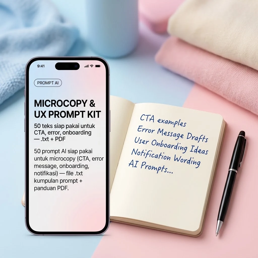 Microcopy & UX Prompt Kit