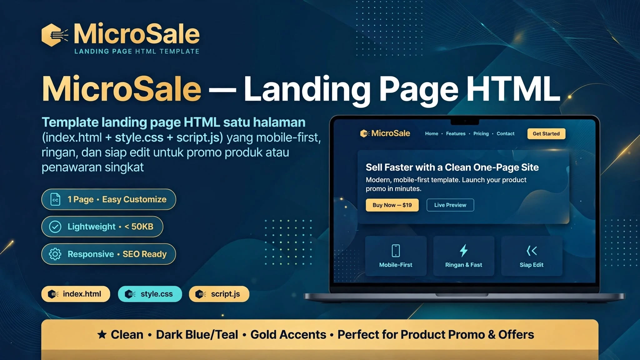 MicroSale — Landing Page HTML