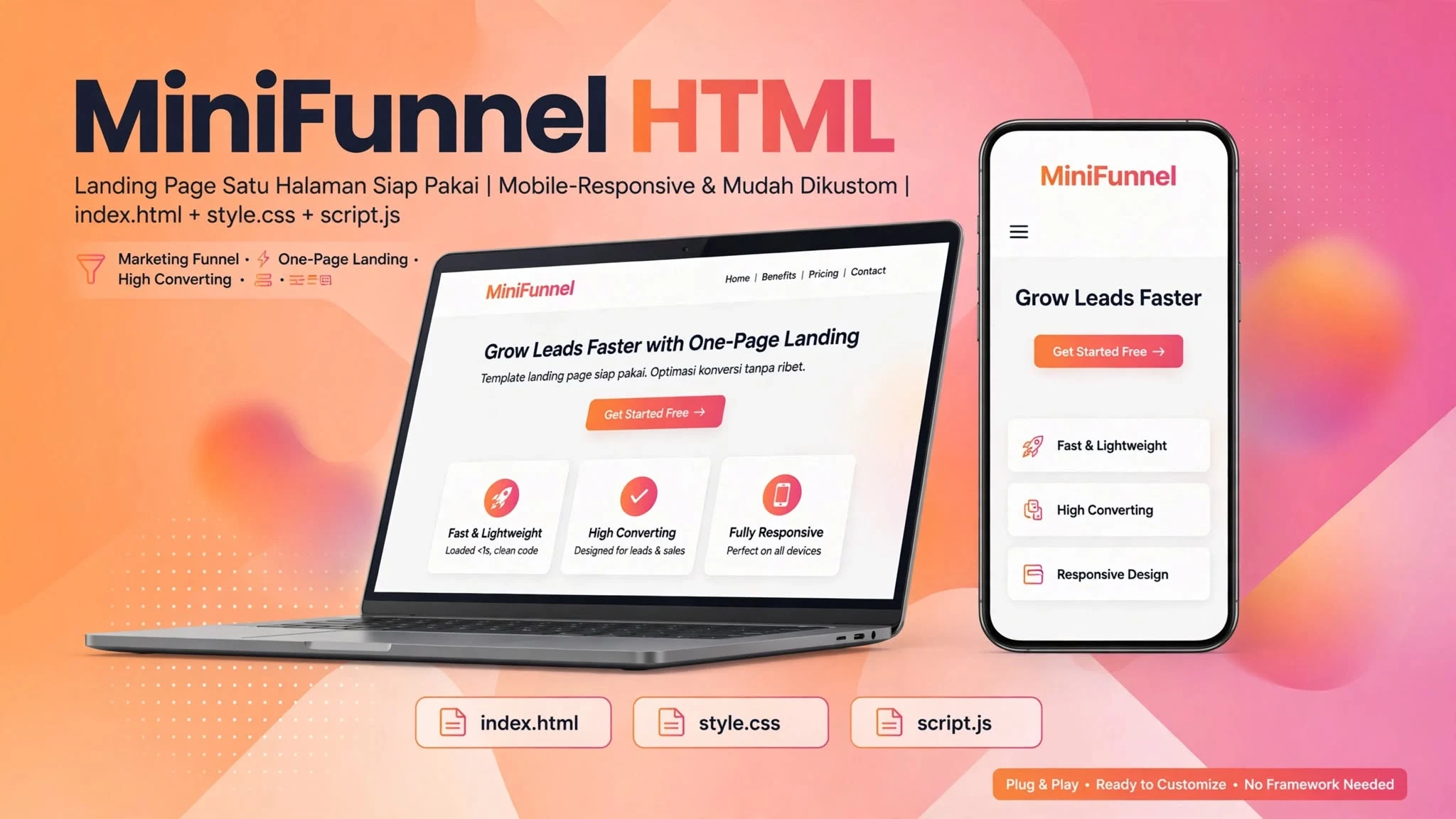 MiniFunnel HTML
