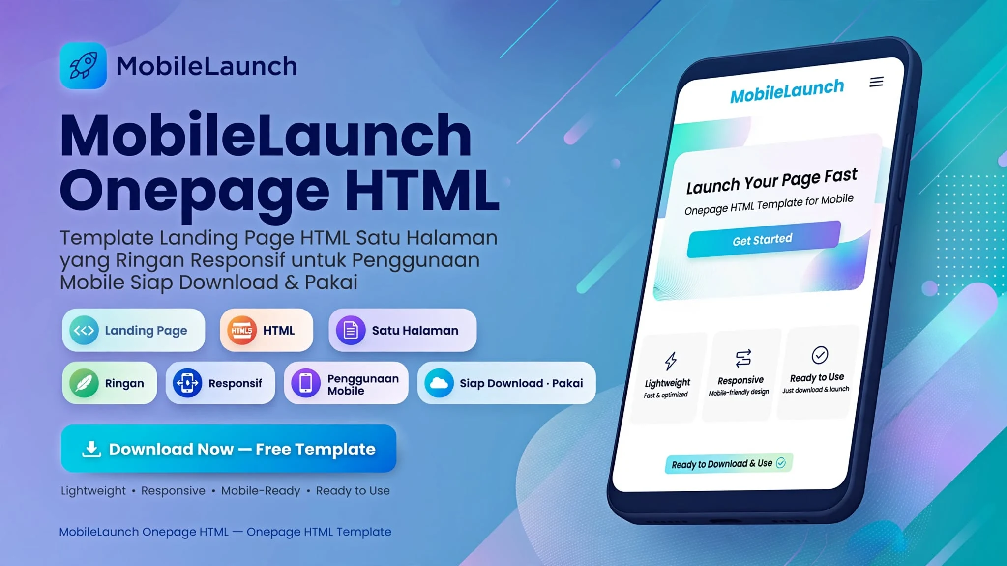 MobileLaunch Onepage HTML