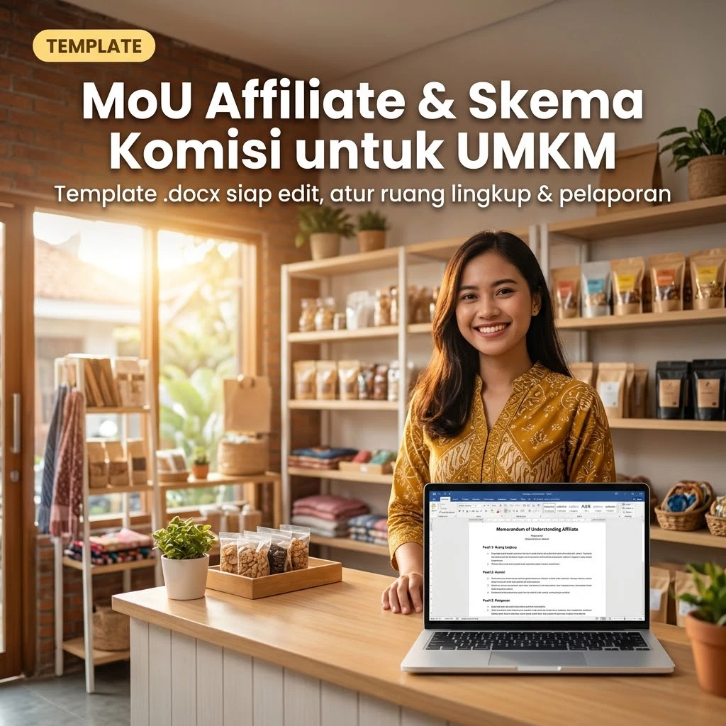 MoU Affiliate & Skema Komisi untuk UMKM