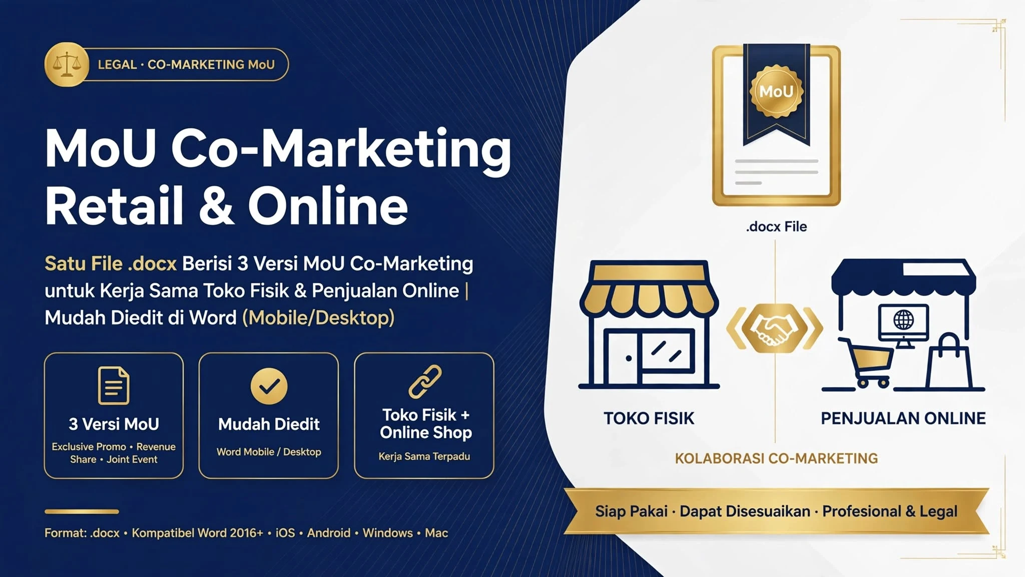 MoU Co-Marketing Retail & Online