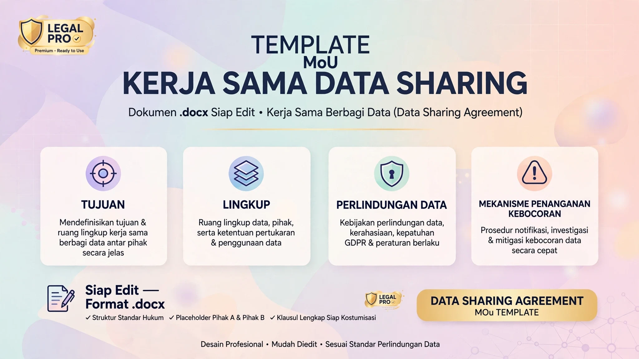 MoU Kerja Sama Data Sharing