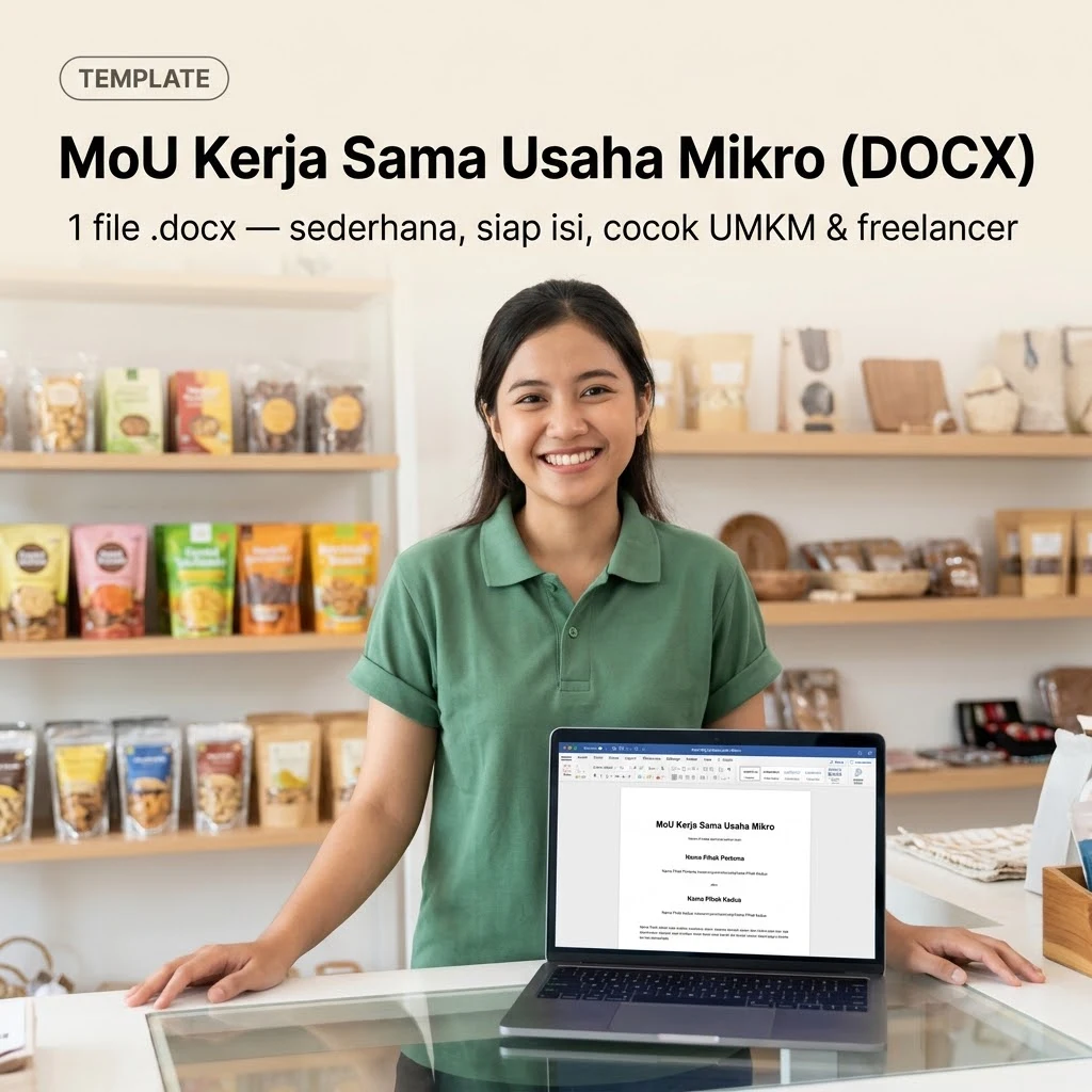 MoU Kerja Sama Usaha Mikro (DOCX)