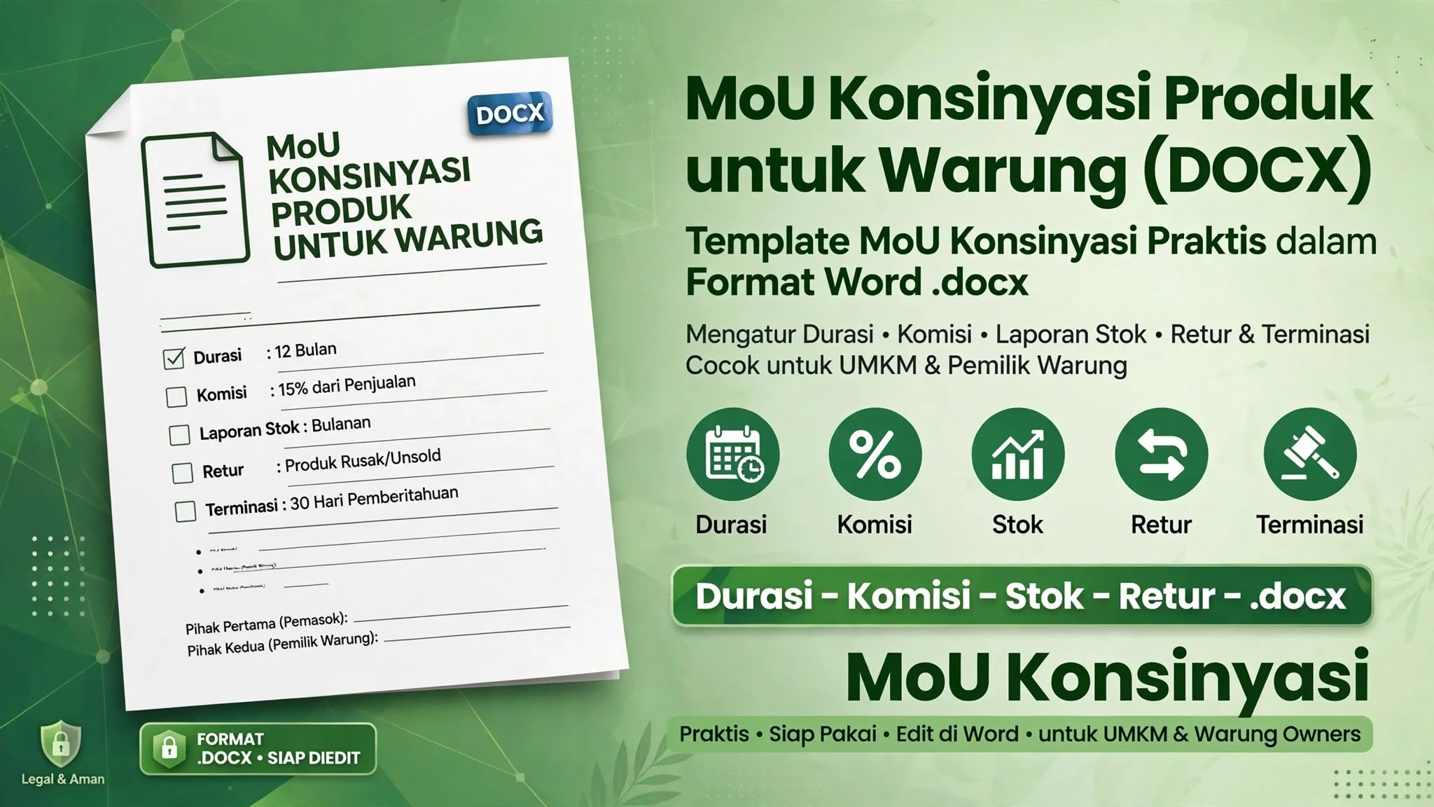 MoU Konsinyasi Produk untuk Warung (DOCX)