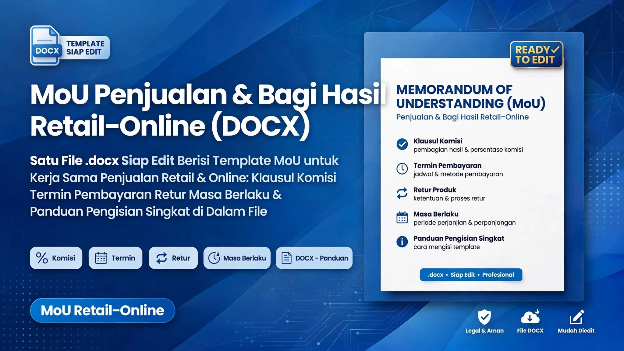 MoU Penjualan & Bagi Hasil Retail–Online (DOCX)