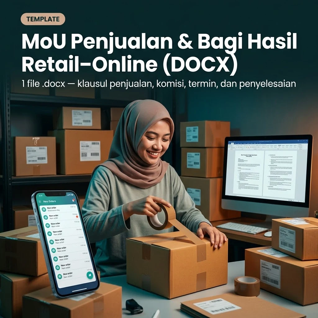 MoU Penjualan & Bagi Hasil Retail–Online (DOCX)