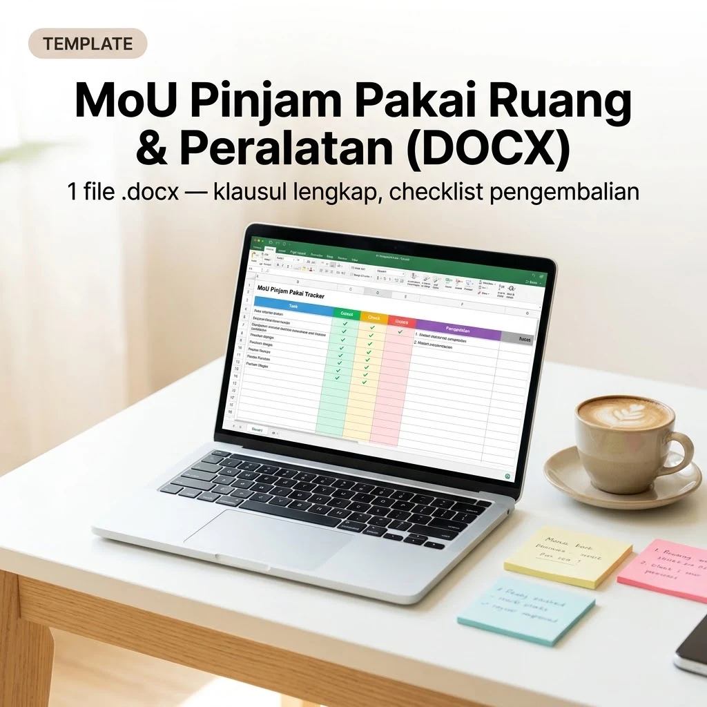 MoU Pinjam Pakai Ruang & Peralatan (DOCX)