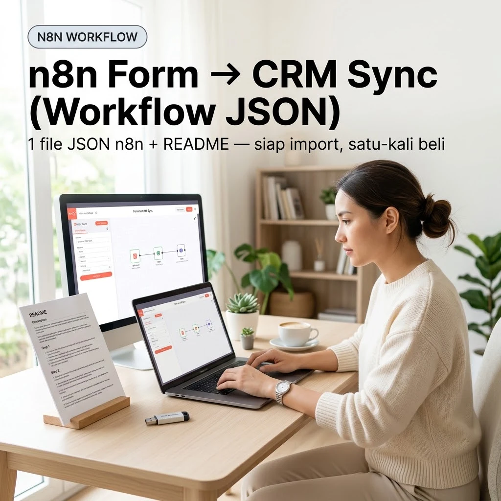 n8n Form → CRM Sync (Workflow JSON)