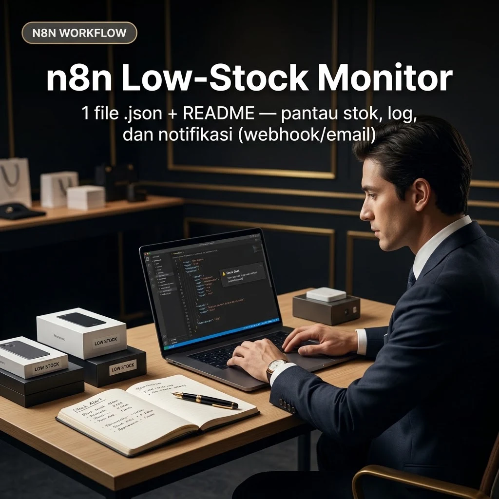 n8n Low-Stock Monitor