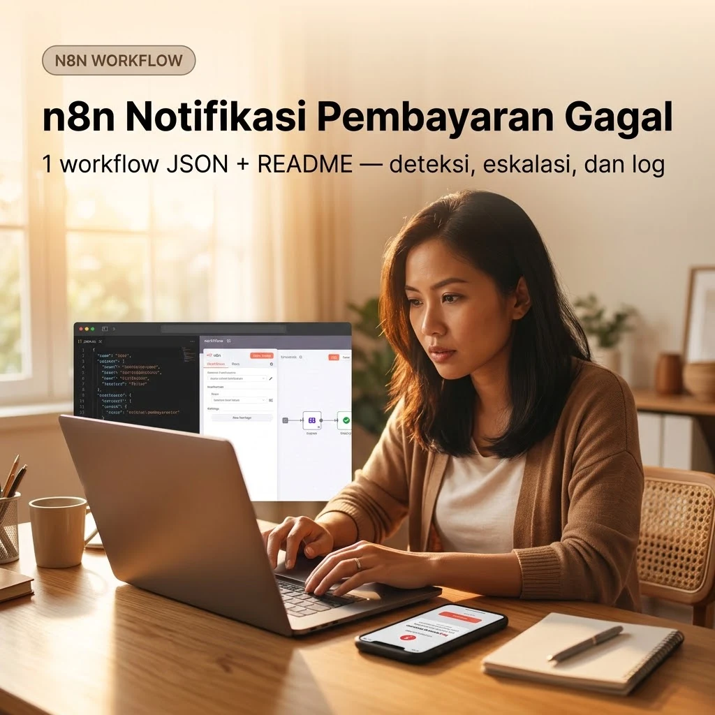 n8n Notifikasi Pembayaran Gagal