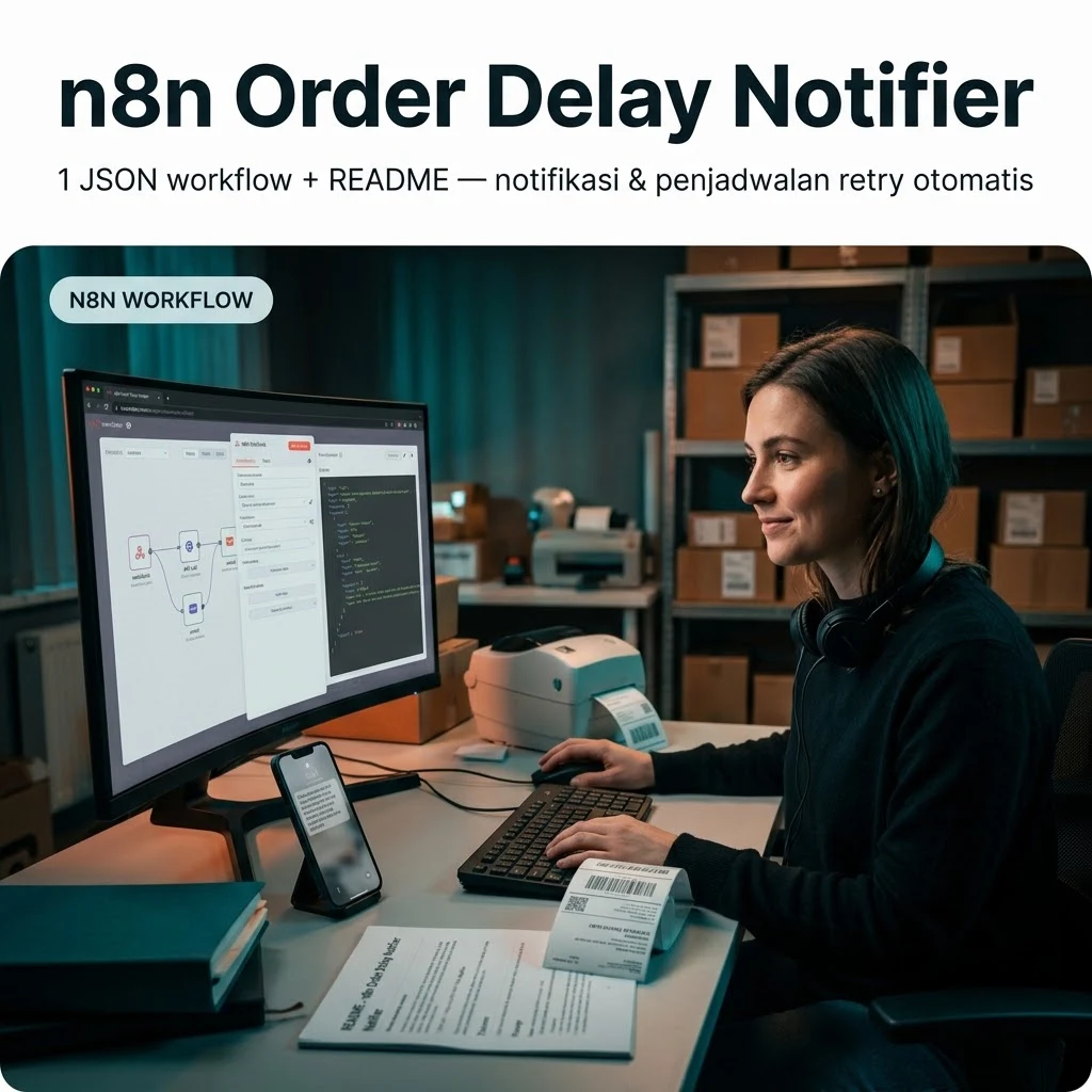 n8n Order Delay Notifier