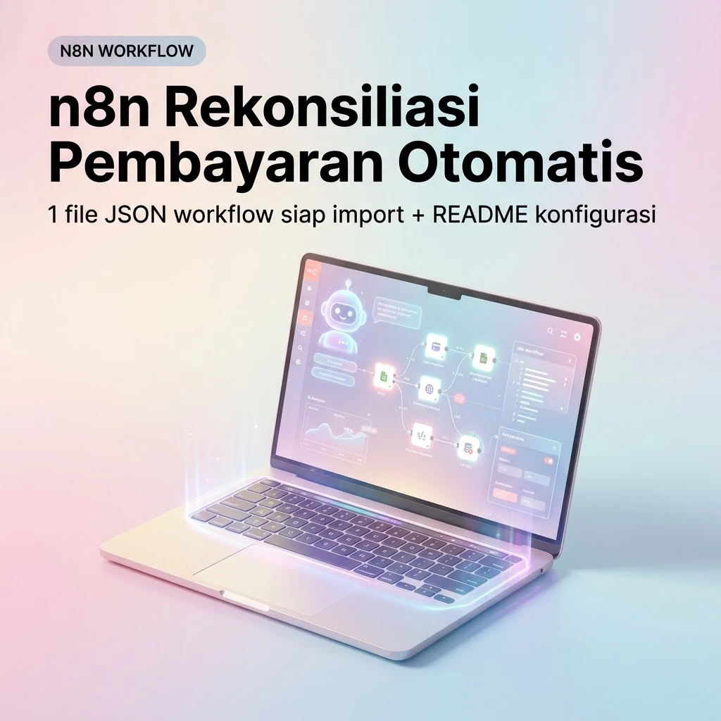 n8n Rekonsiliasi Pembayaran Otomatis