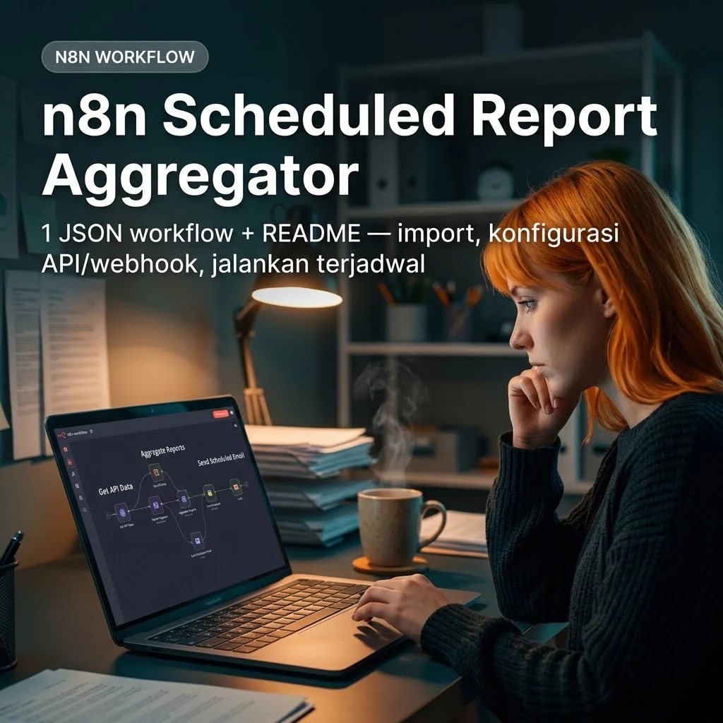 n8n Scheduled Report Aggregator