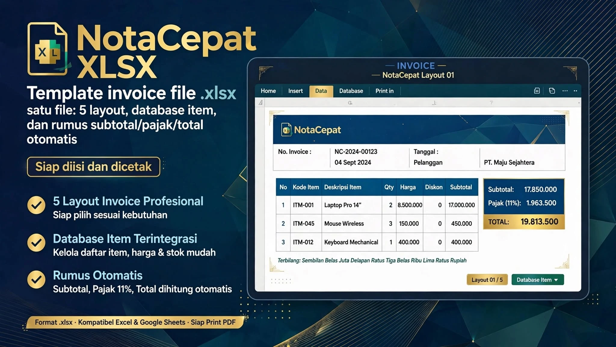 NotaCepat XLSX
