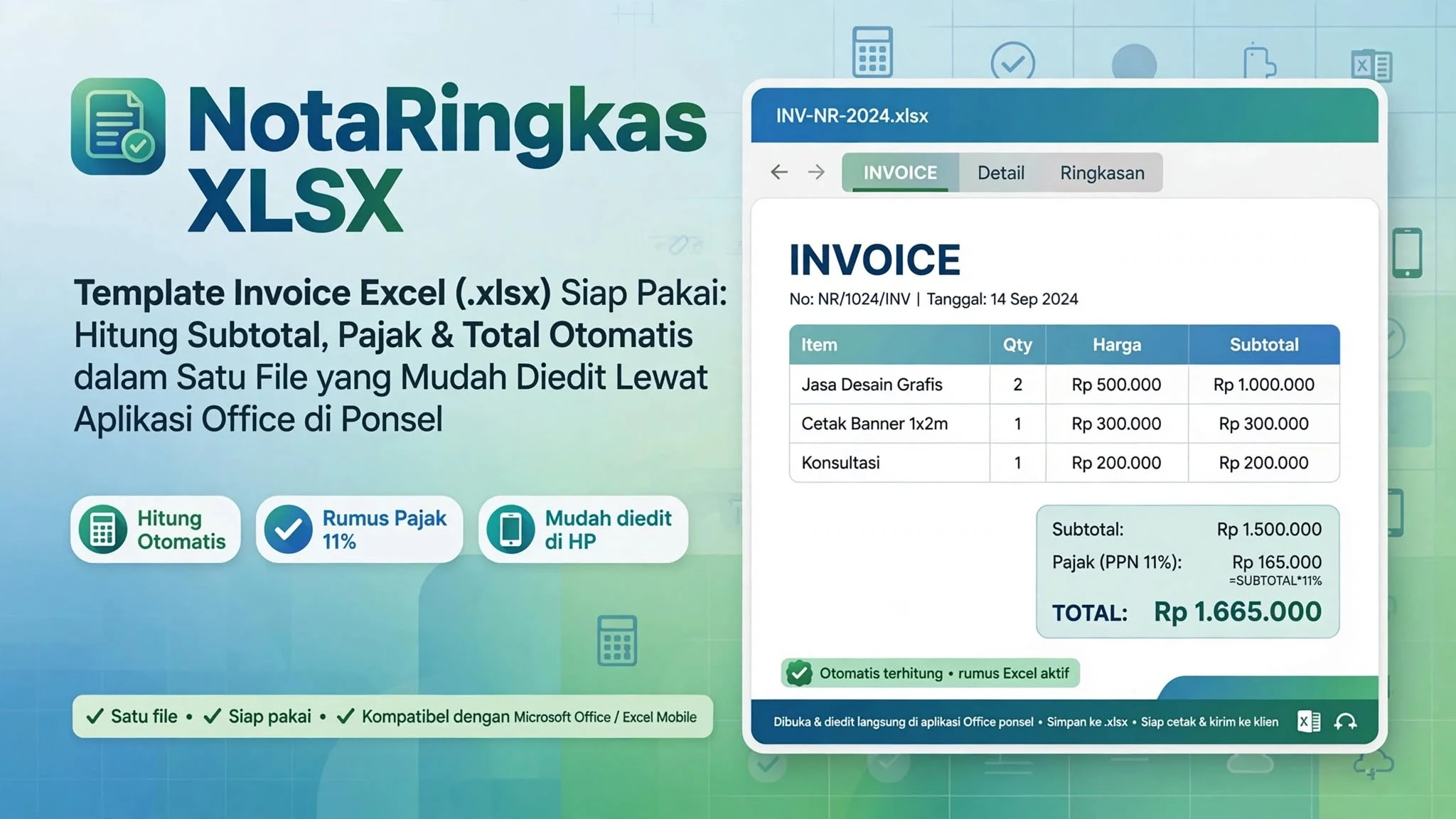 NotaRingkas XLSX