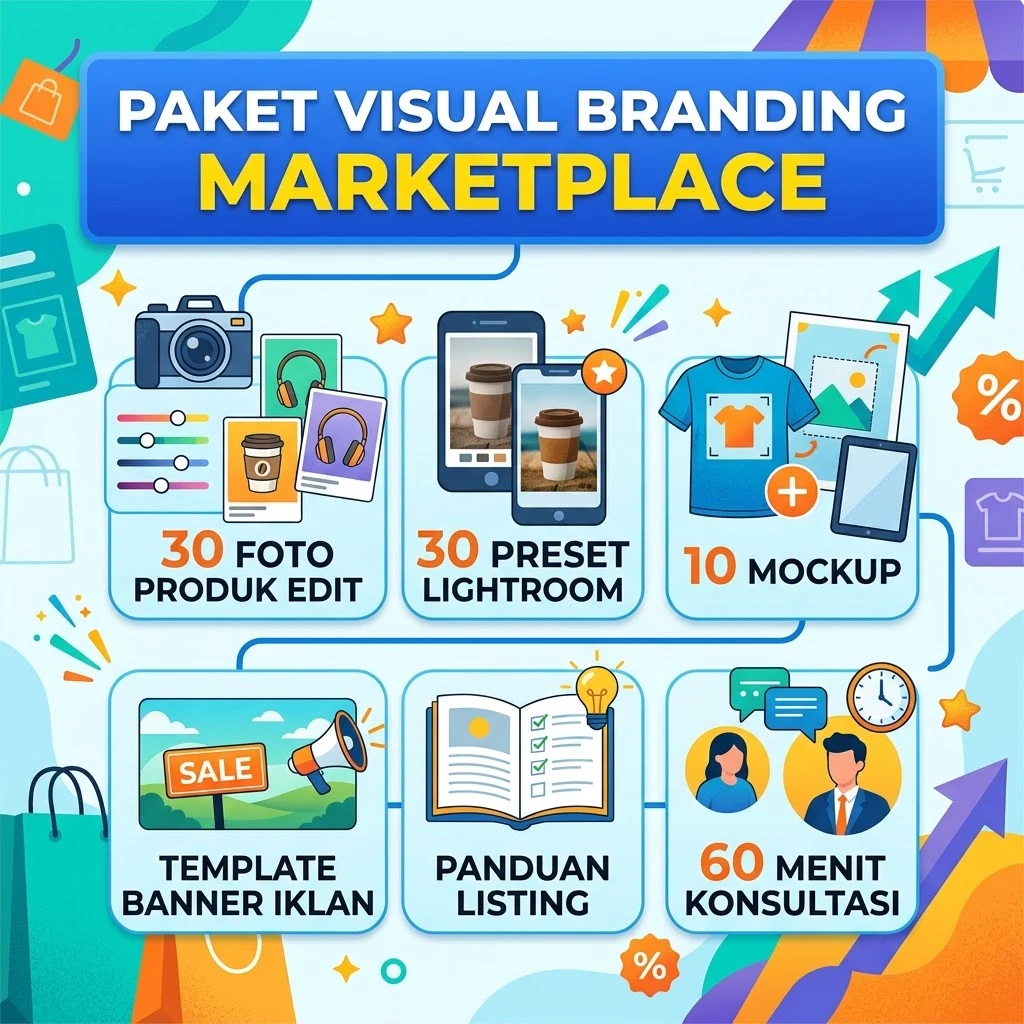 Paket Visual Branding Marketplace