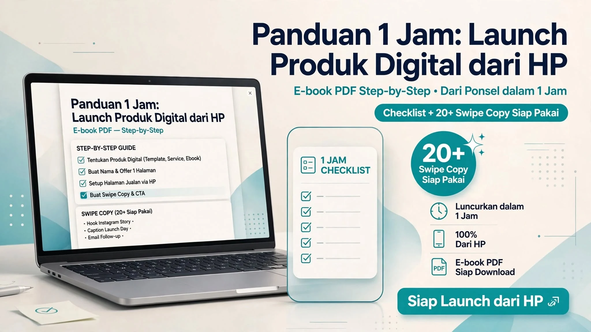 Panduan 1 Jam: Launch Produk Digital dari HP