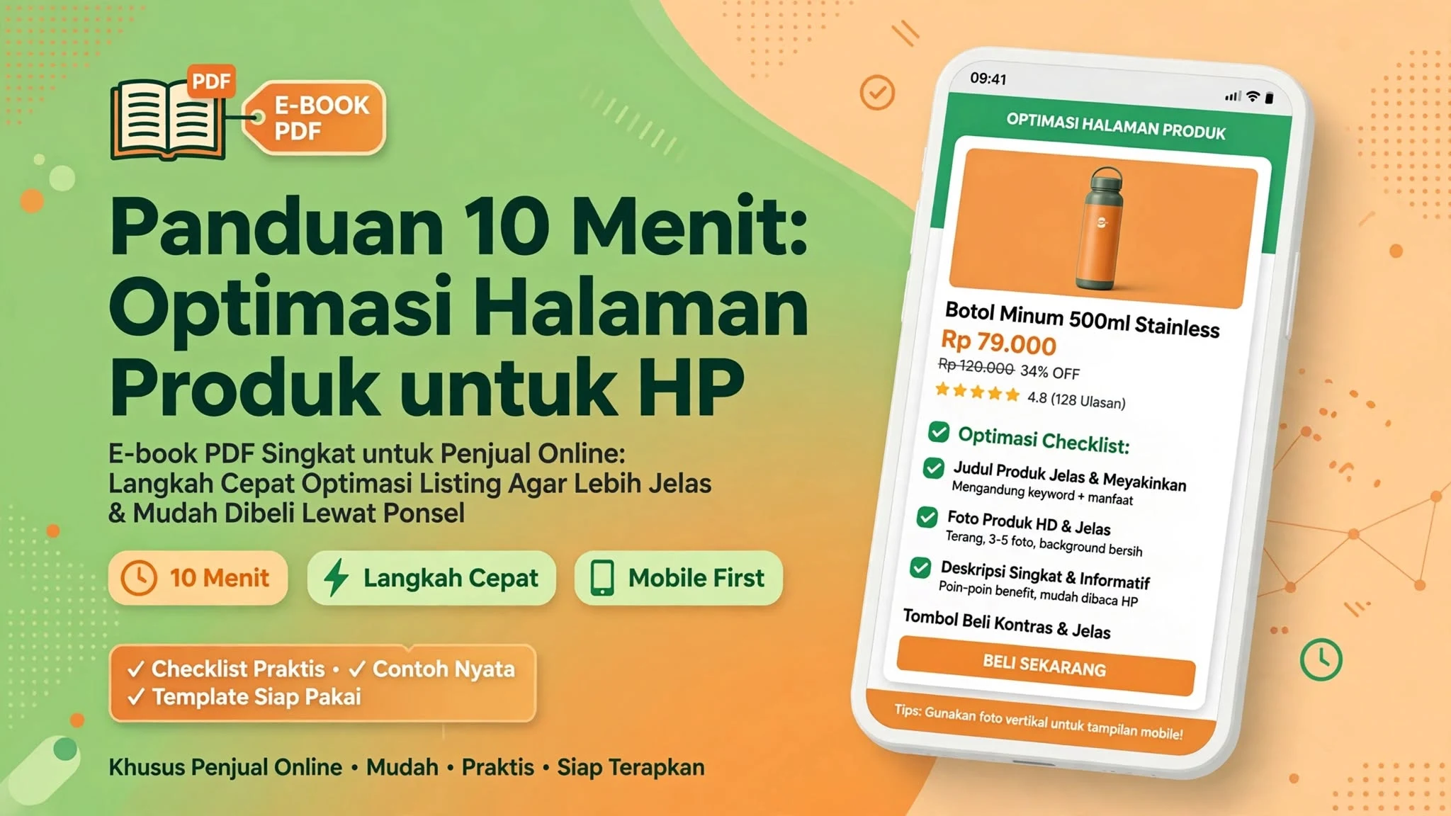 Panduan 10 Menit: Optimasi Halaman Produk untuk HP