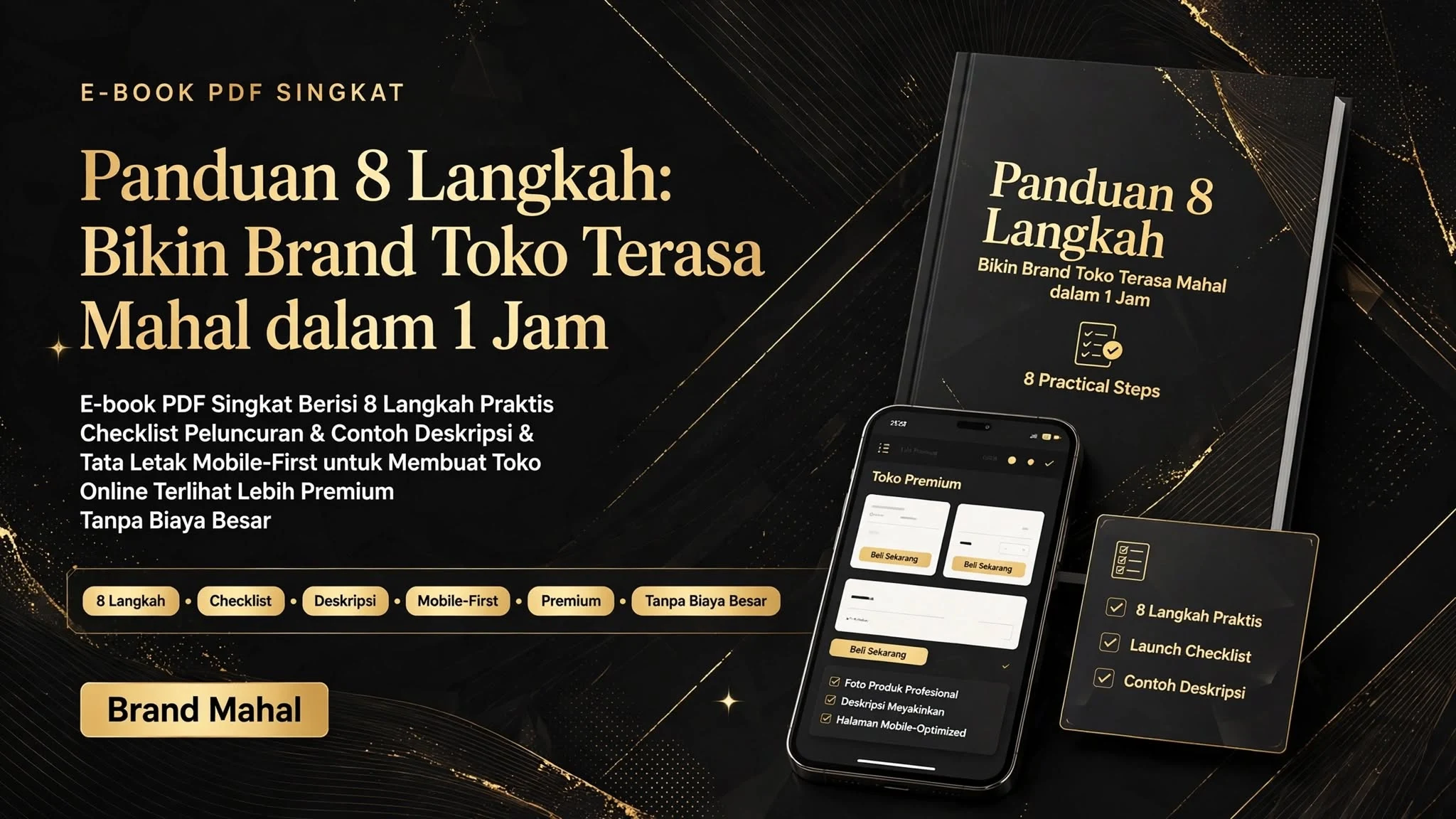 Panduan 8 Langkah: Bikin Brand Toko Terasa Mahal dalam 1 Jam