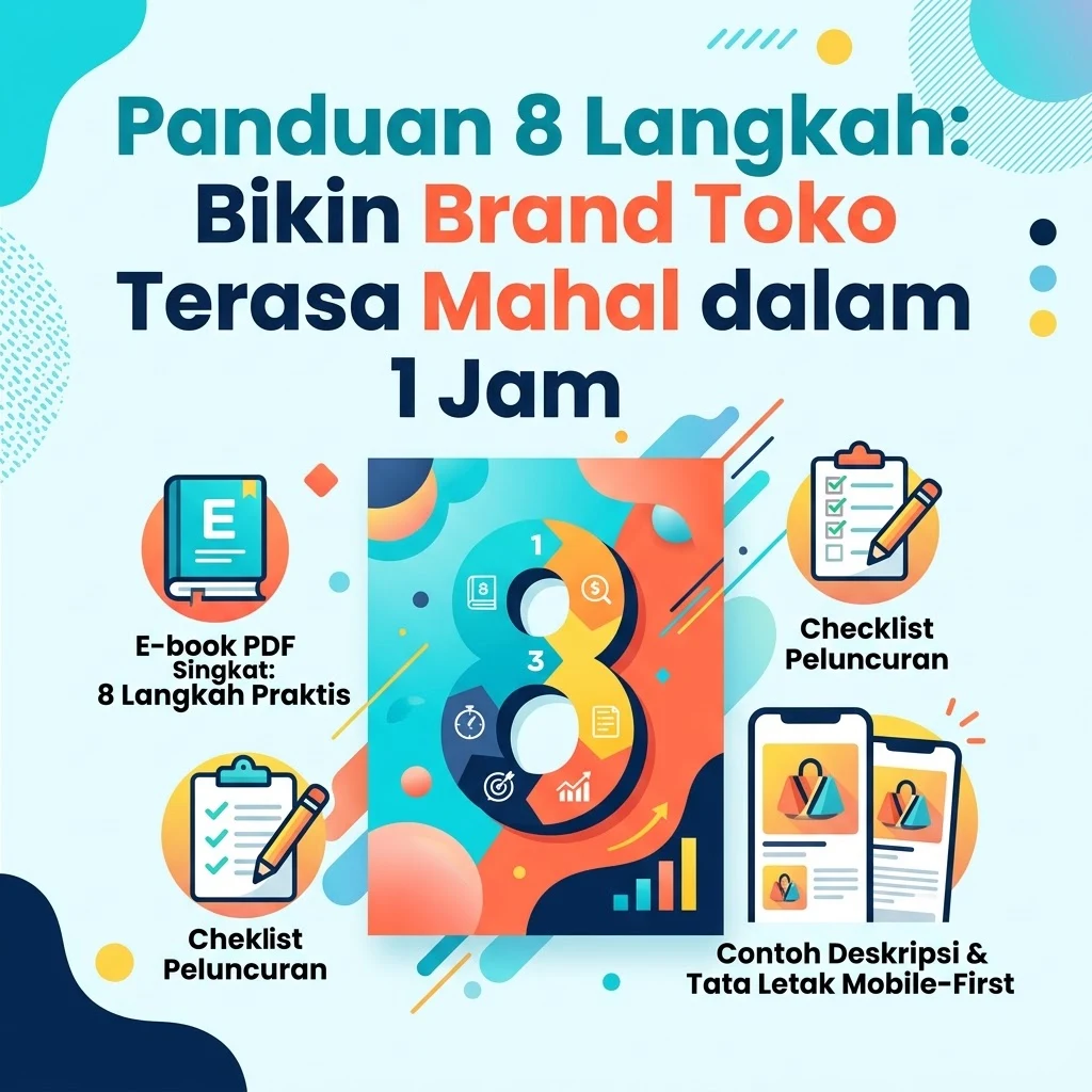 Panduan 8 Langkah: Bikin Brand Toko Terasa Mahal dalam 1 Jam