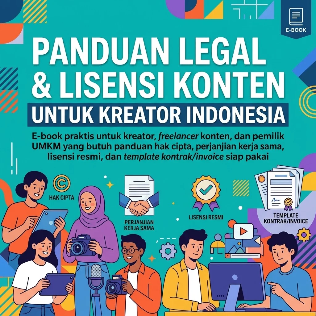 Panduan Legal & Lisensi Konten untuk Kreator Indonesia