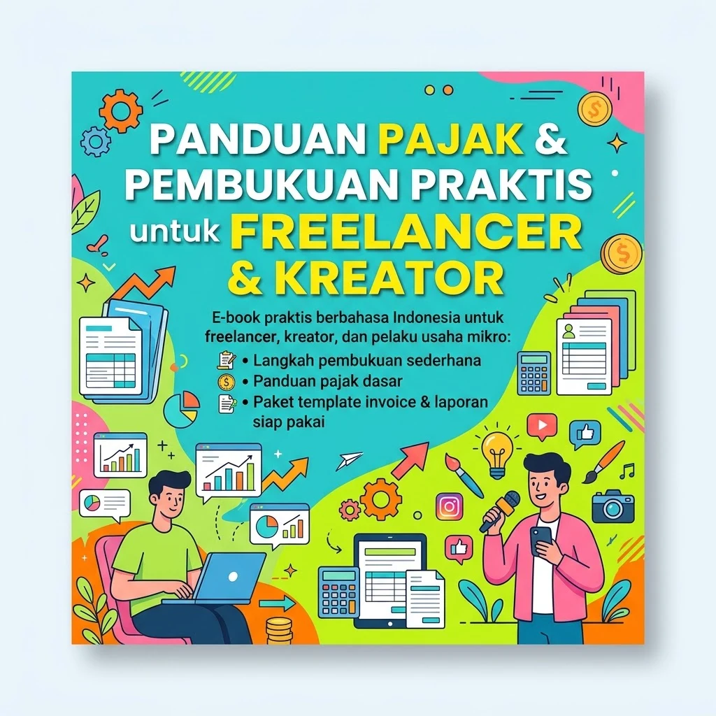 Panduan Pajak & Pembukuan Praktis untuk Freelancer & Kreator