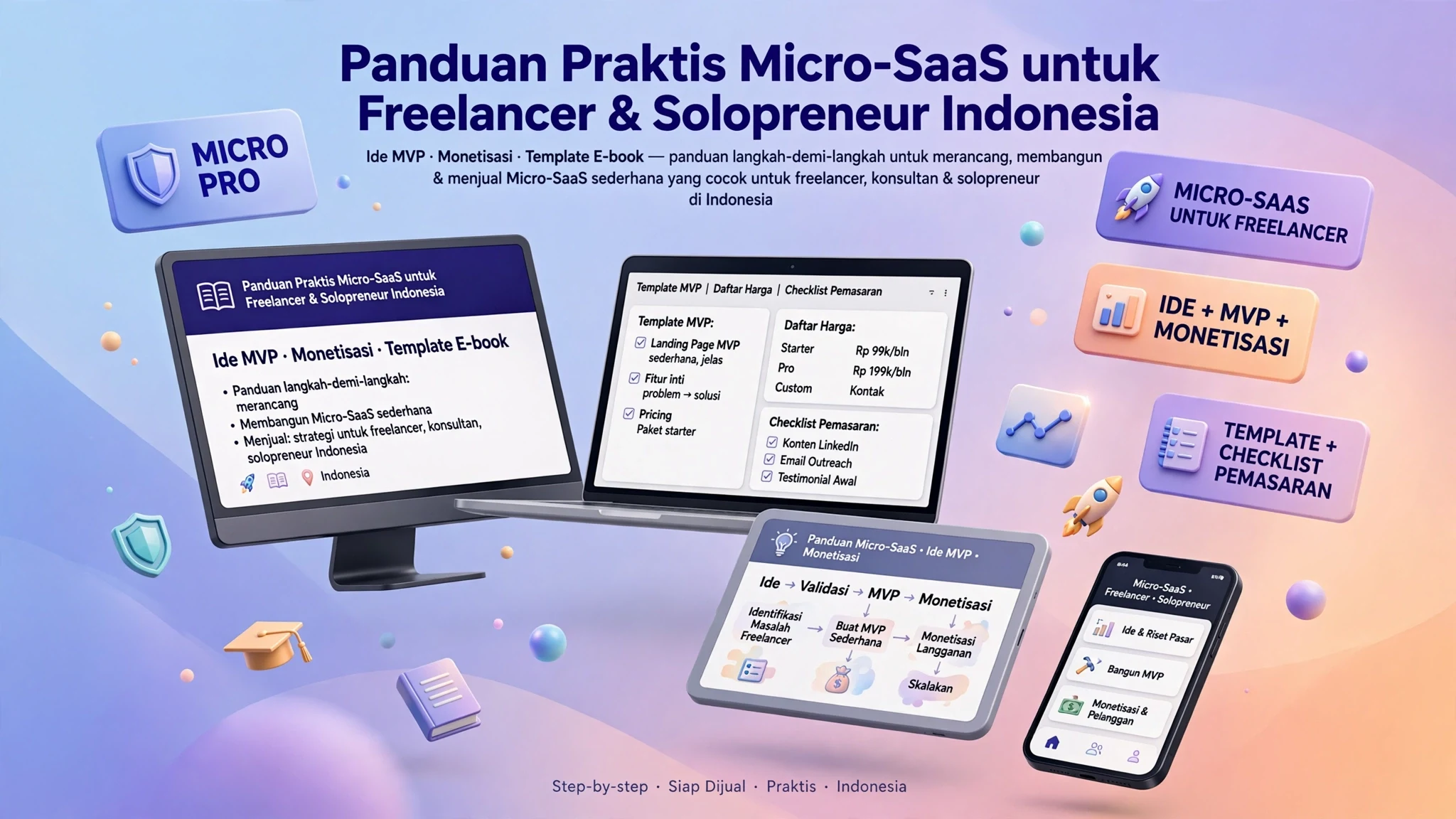 Panduan Praktis Micro‑SaaS untuk Freelancer & Solopreneur Indonesia