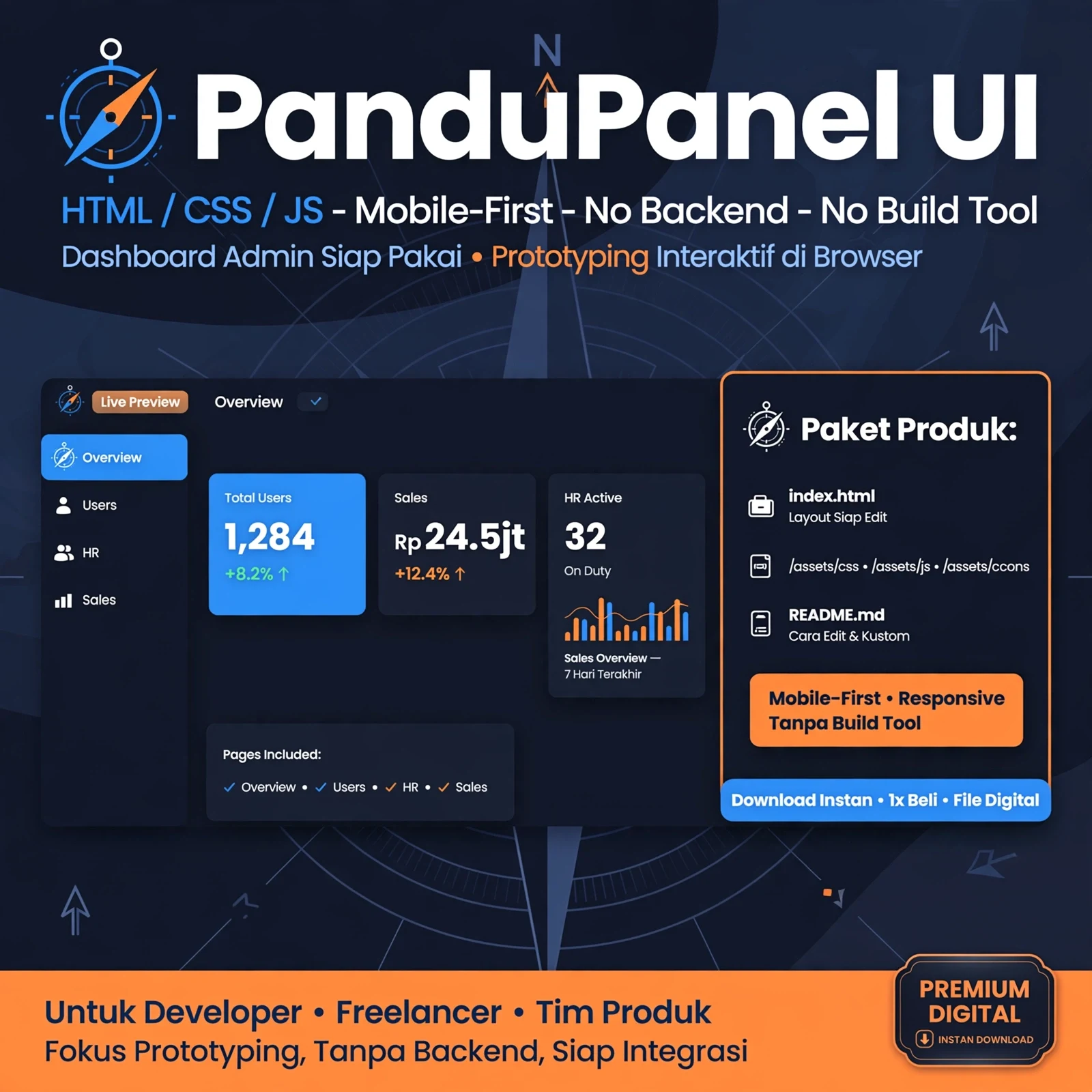 PanduPanel UI