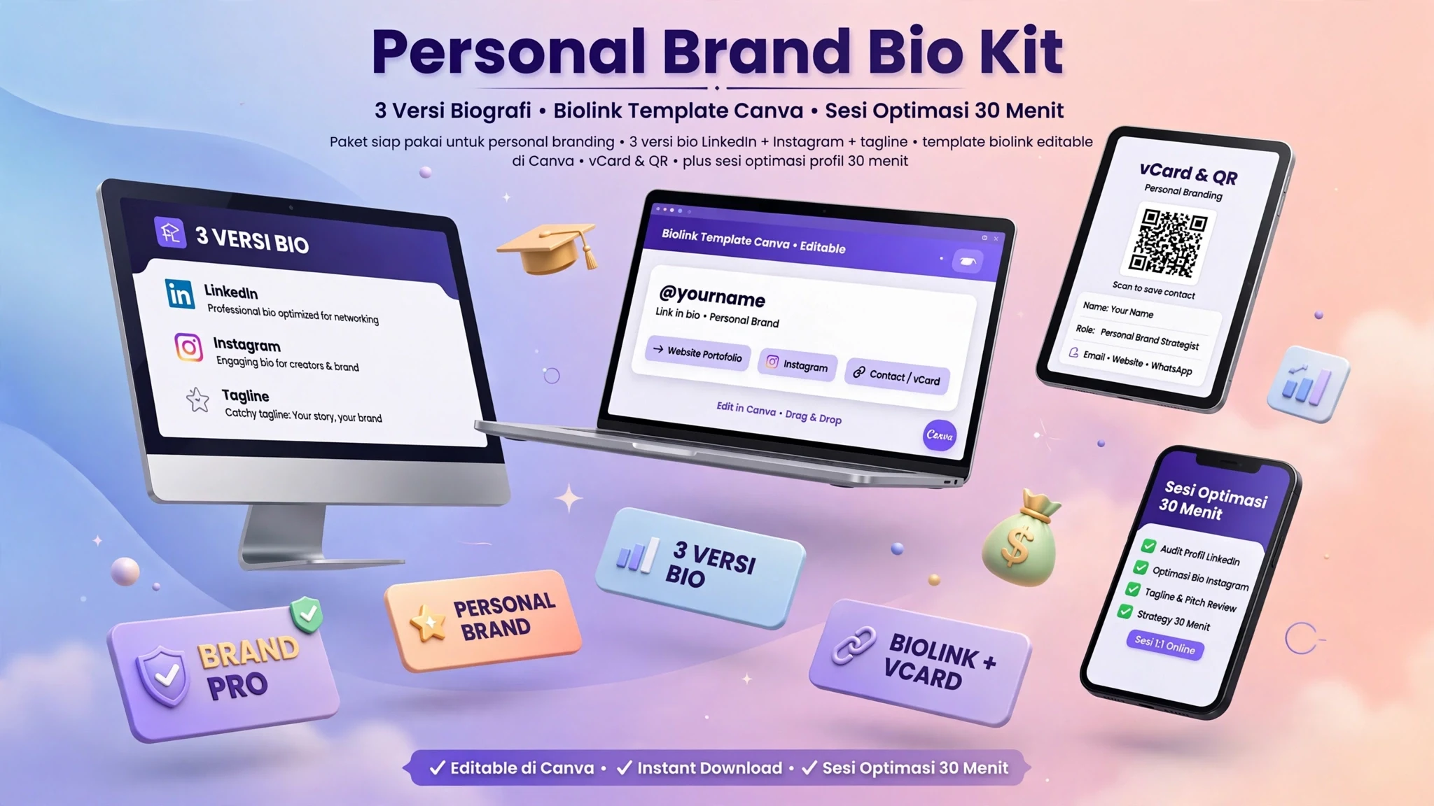 Personal Brand Bio Kit