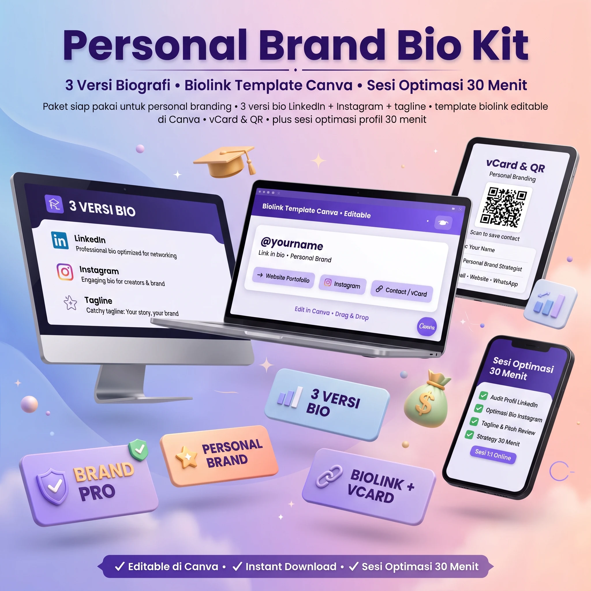 Personal Brand Bio Kit