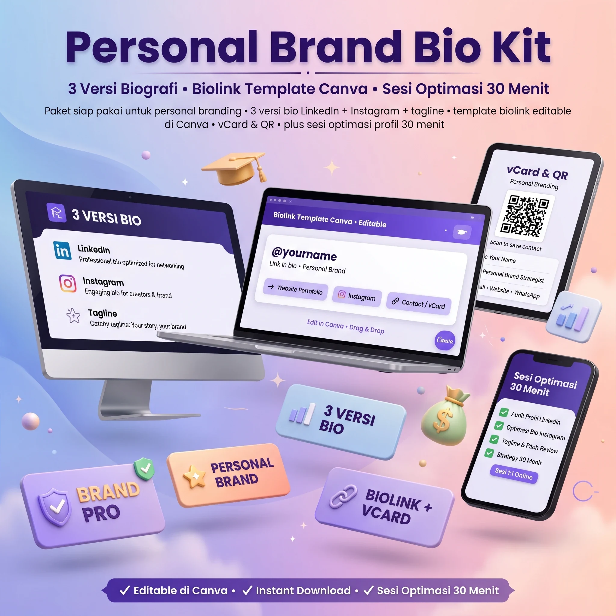 Personal Brand Bio Kit - foto 1