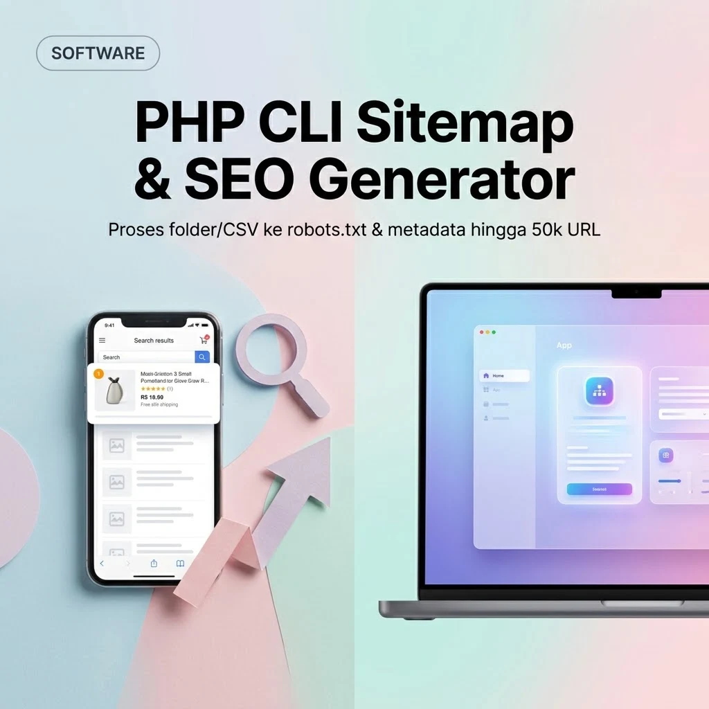 PHP CLI Sitemap & SEO Generator