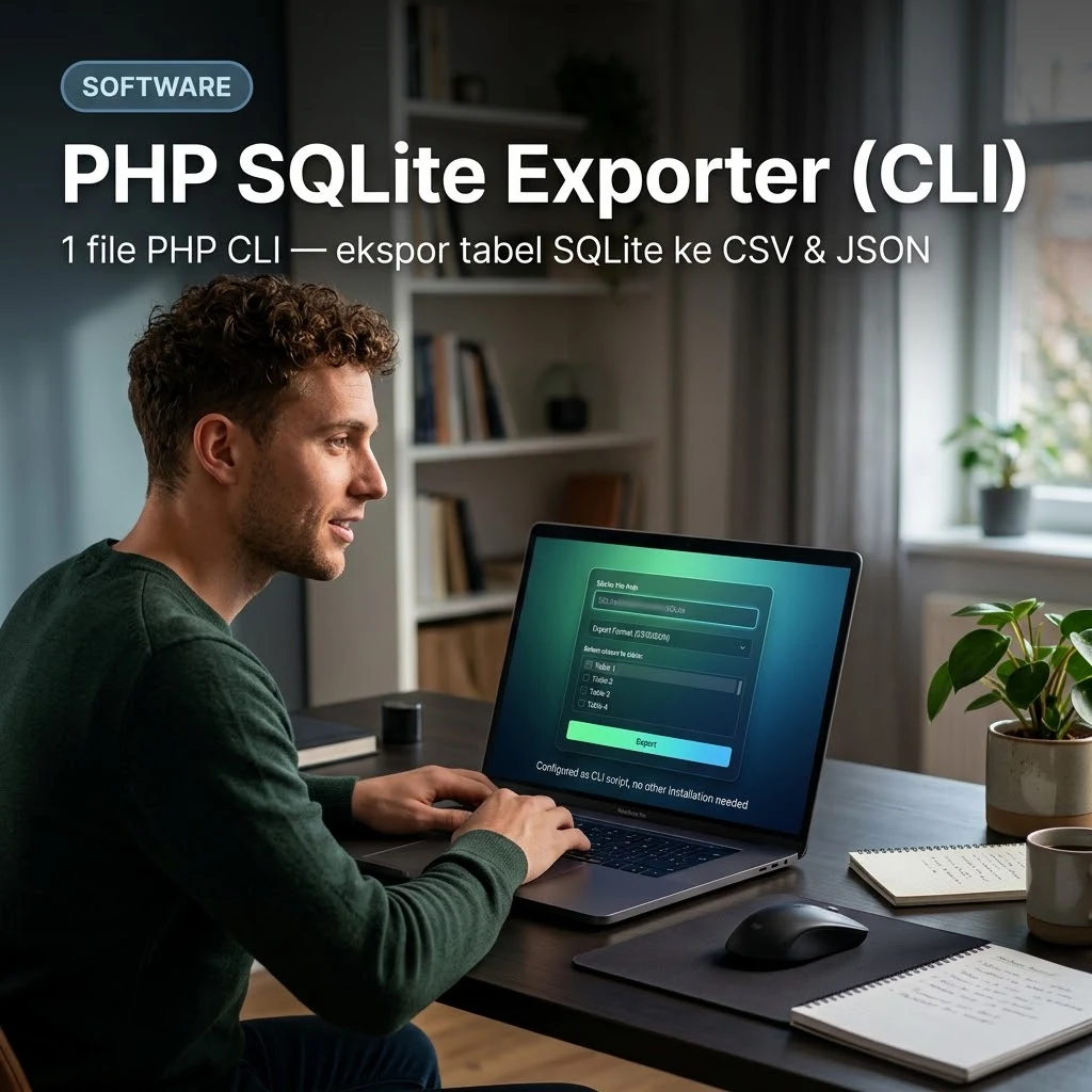 PHP SQLite Exporter (CLI)