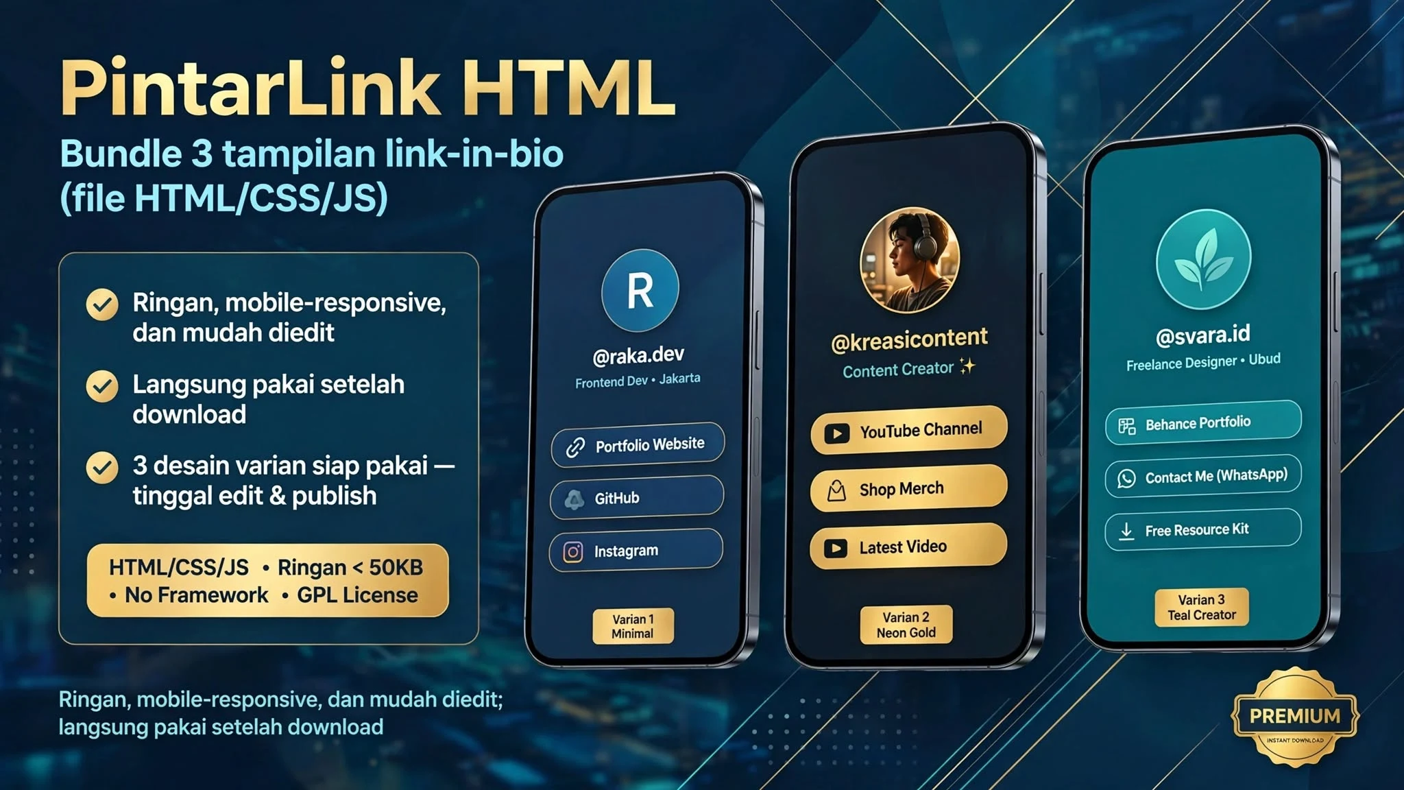 PintarLink HTML