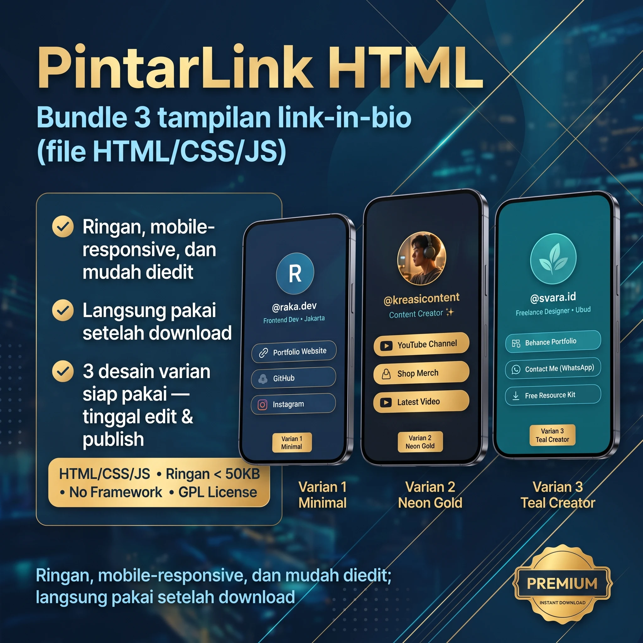 PintarLink HTML