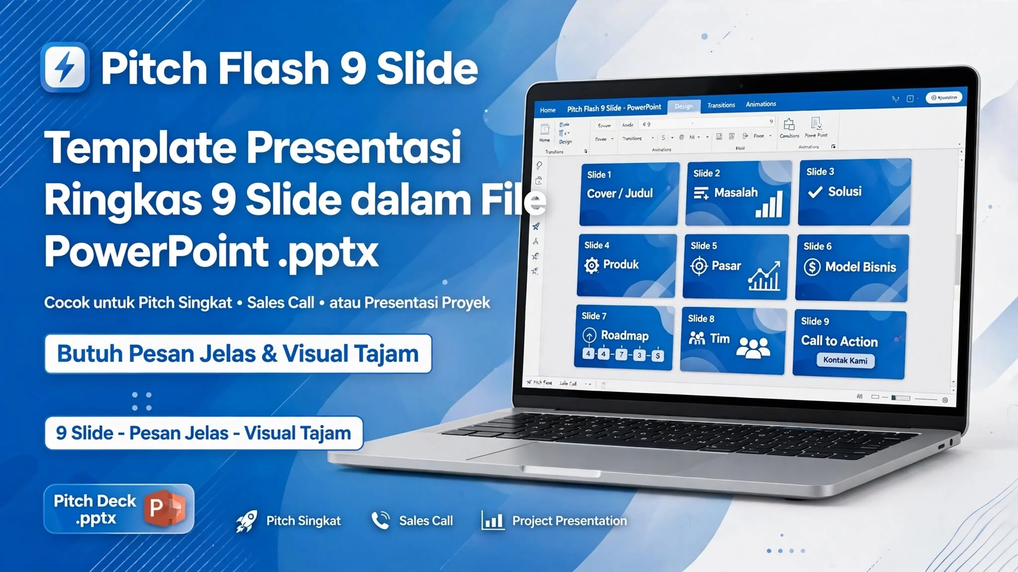 Pitch Flash 9 Slide